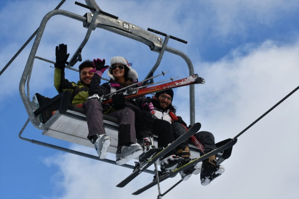 Sarıkamış'ta Kayak Sezonu Açıldı 16