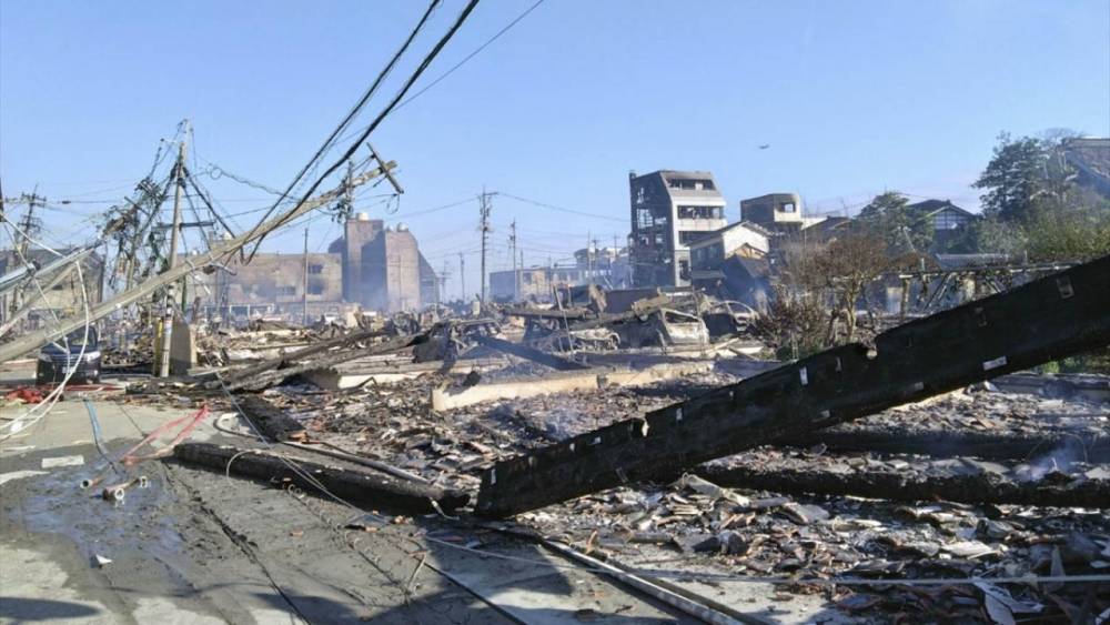 Japonya'nın Batısında İşikawa'da Deprem, 30 Ölü 13