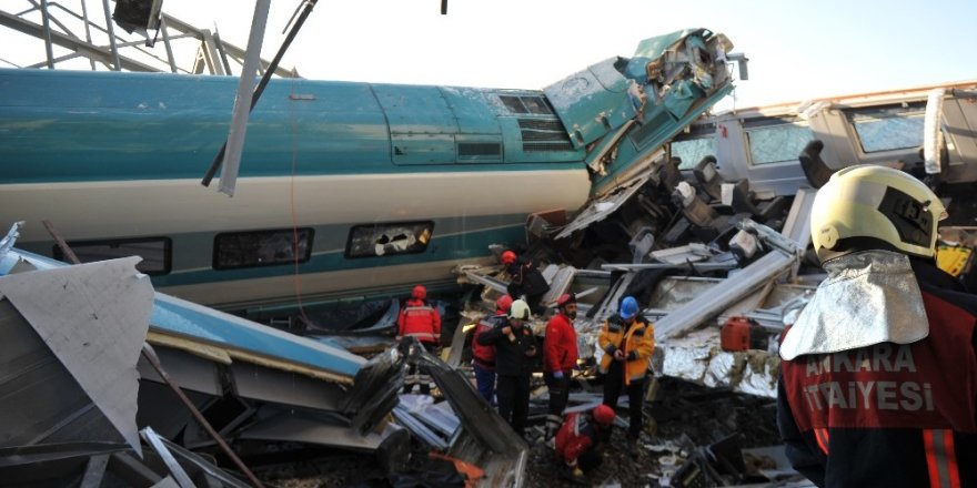 Ankara’da Tren Kazası