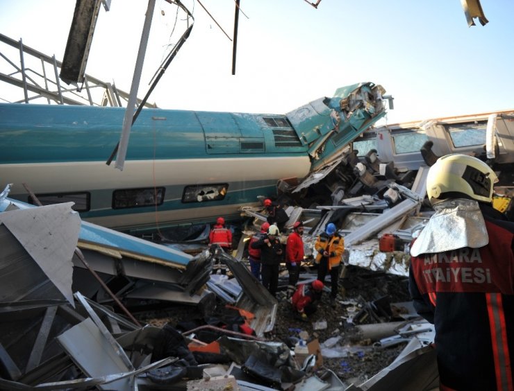 Ankara’da Tren Kazası