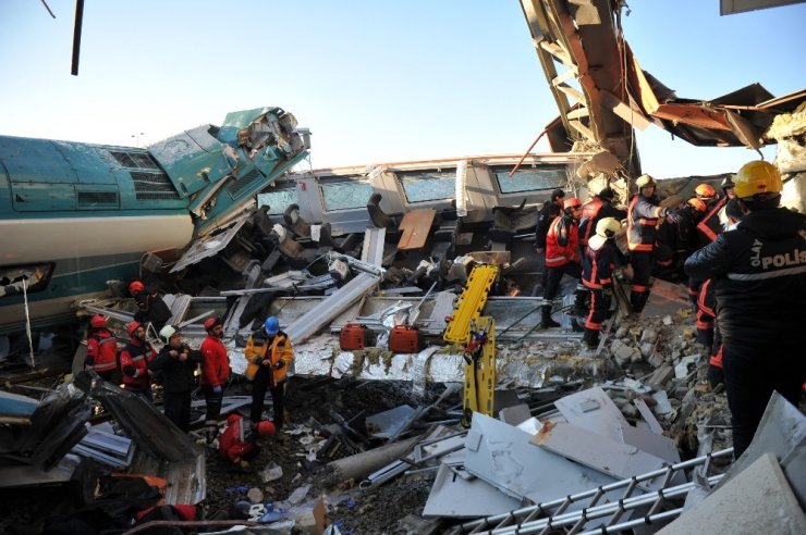 Ankara’da Tren Kazası