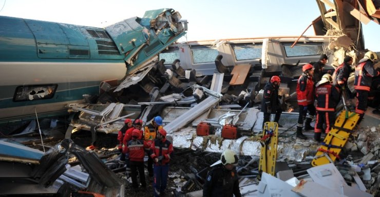 Ankara’da Tren Kazası