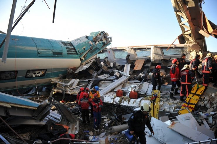 Ankara’da Tren Kazası