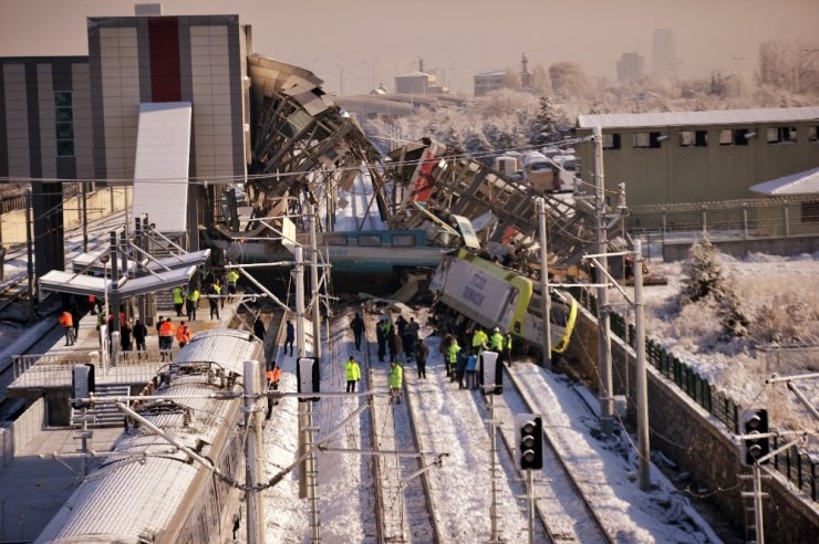 Ankara’da Tren Kazası