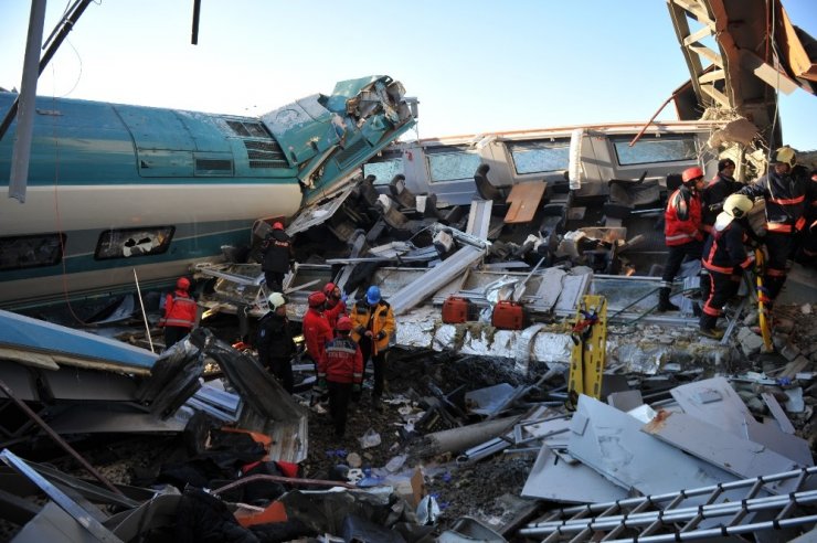 Ankara’da Tren Kazası