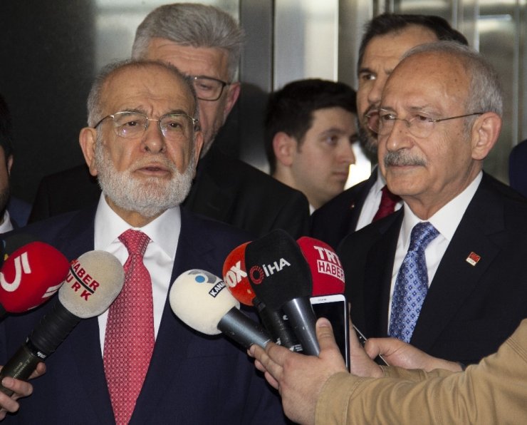 Karamollaoğlu, Kılıçdaroğlu’nu Ziyaret Etti