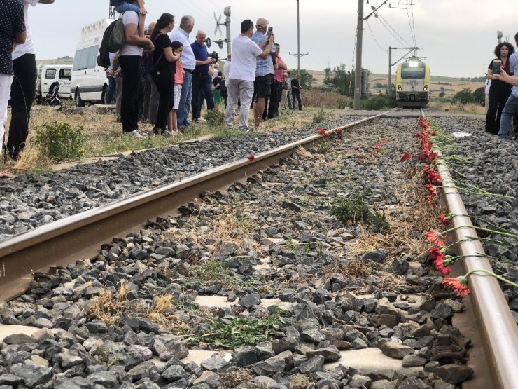 ‘Çorlu’daki Tren Kazası’nda Ölenler Anıldı