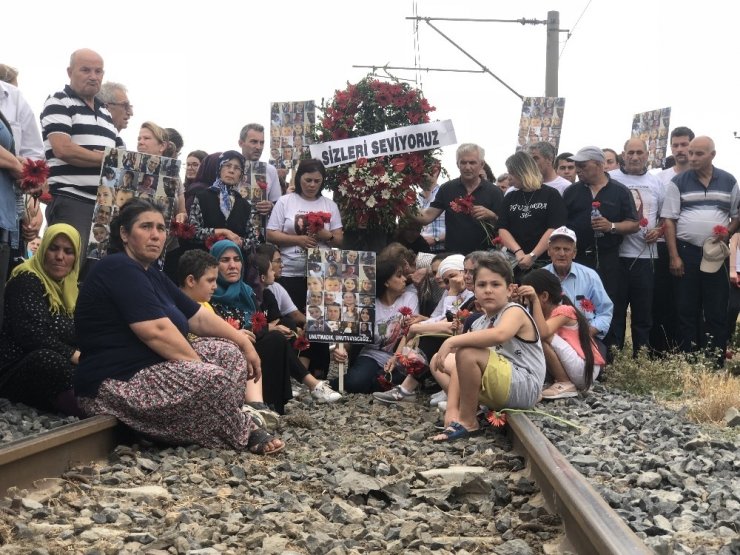 ‘Çorlu’daki Tren Kazası’nda Ölenler Anıldı