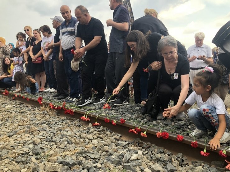 ‘Çorlu’daki Tren Kazası’nda Ölenler Anıldı