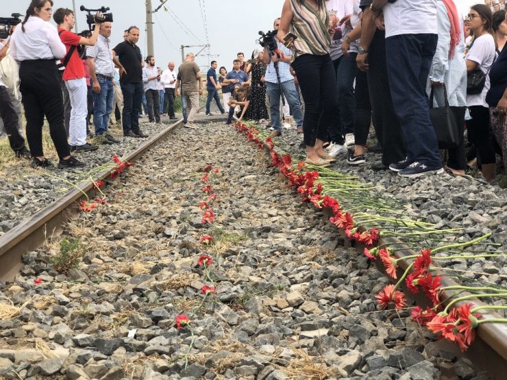 ‘Çorlu’daki Tren Kazası’nda Ölenler Anıldı