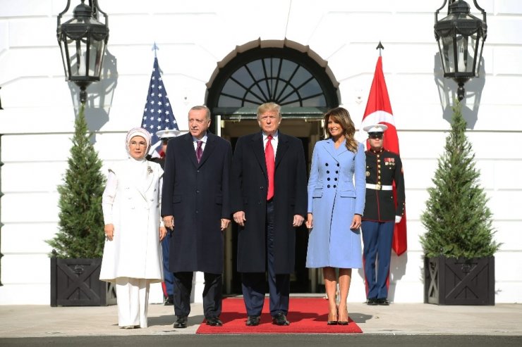 Cumhurbaşkanı Erdoğan, Trump İle Görüştü