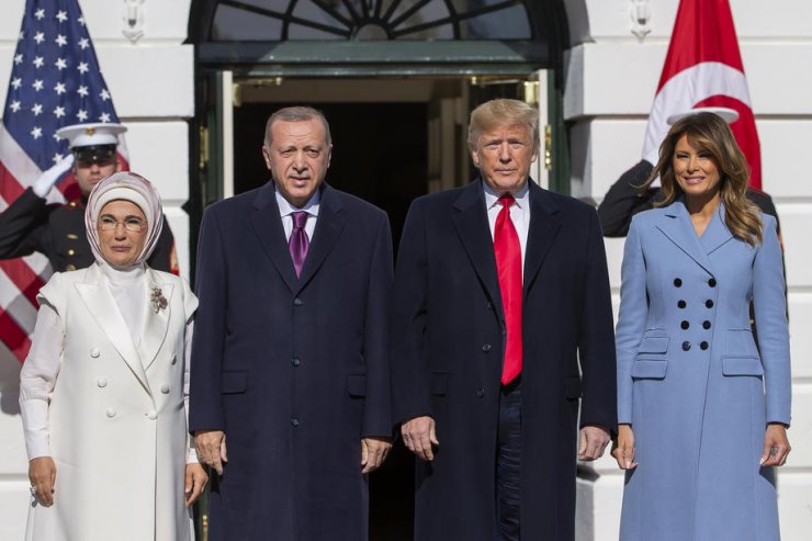 Cumhurbaşkanı Erdoğan, Trump İle Görüştü