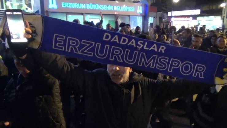 Erzurum’da Kupa Coşkusu