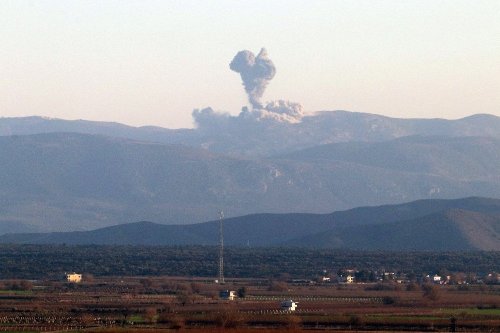 Afrin Uçaklarla Bombalanıyor