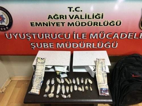 Ağrı’da Uyuşturucu Operasyonu