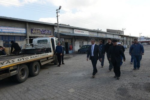 Ardahan Valisi İbrahim Özefe, Sanayi Sitesinde